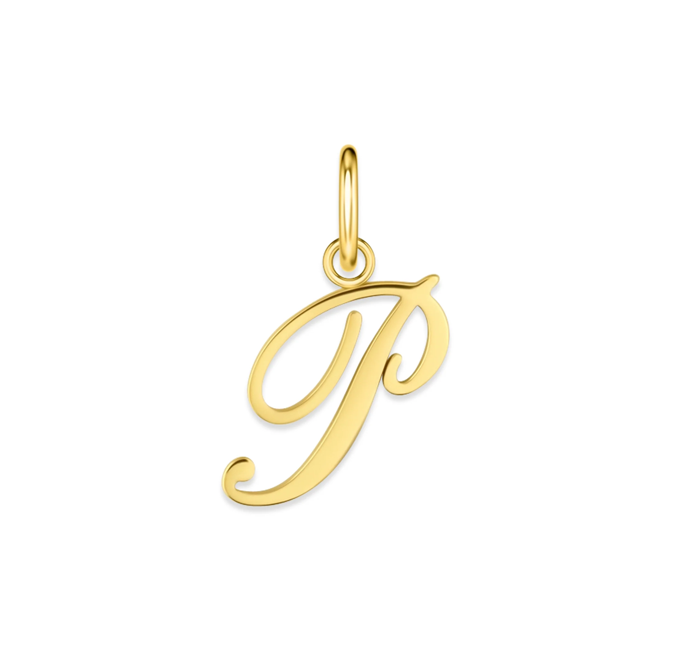 The Cursive Letter Charm - Gold - Image 20