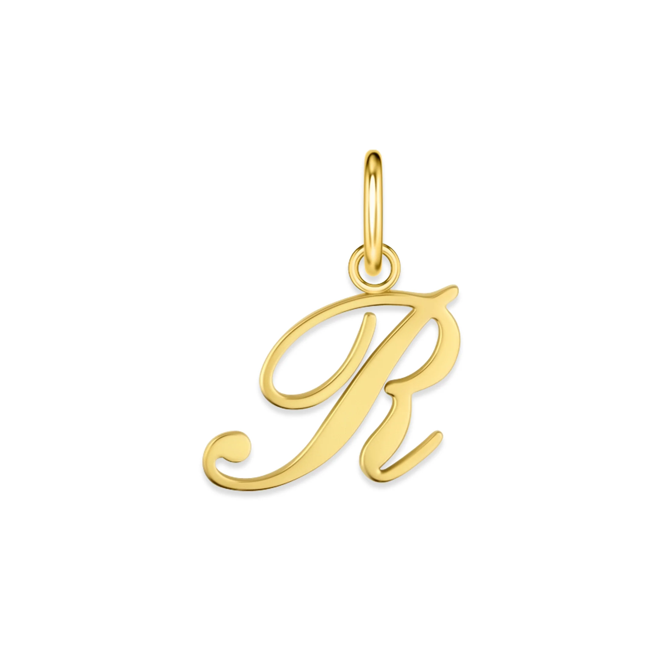 The Cursive Letter Charm - Gold - Image 22