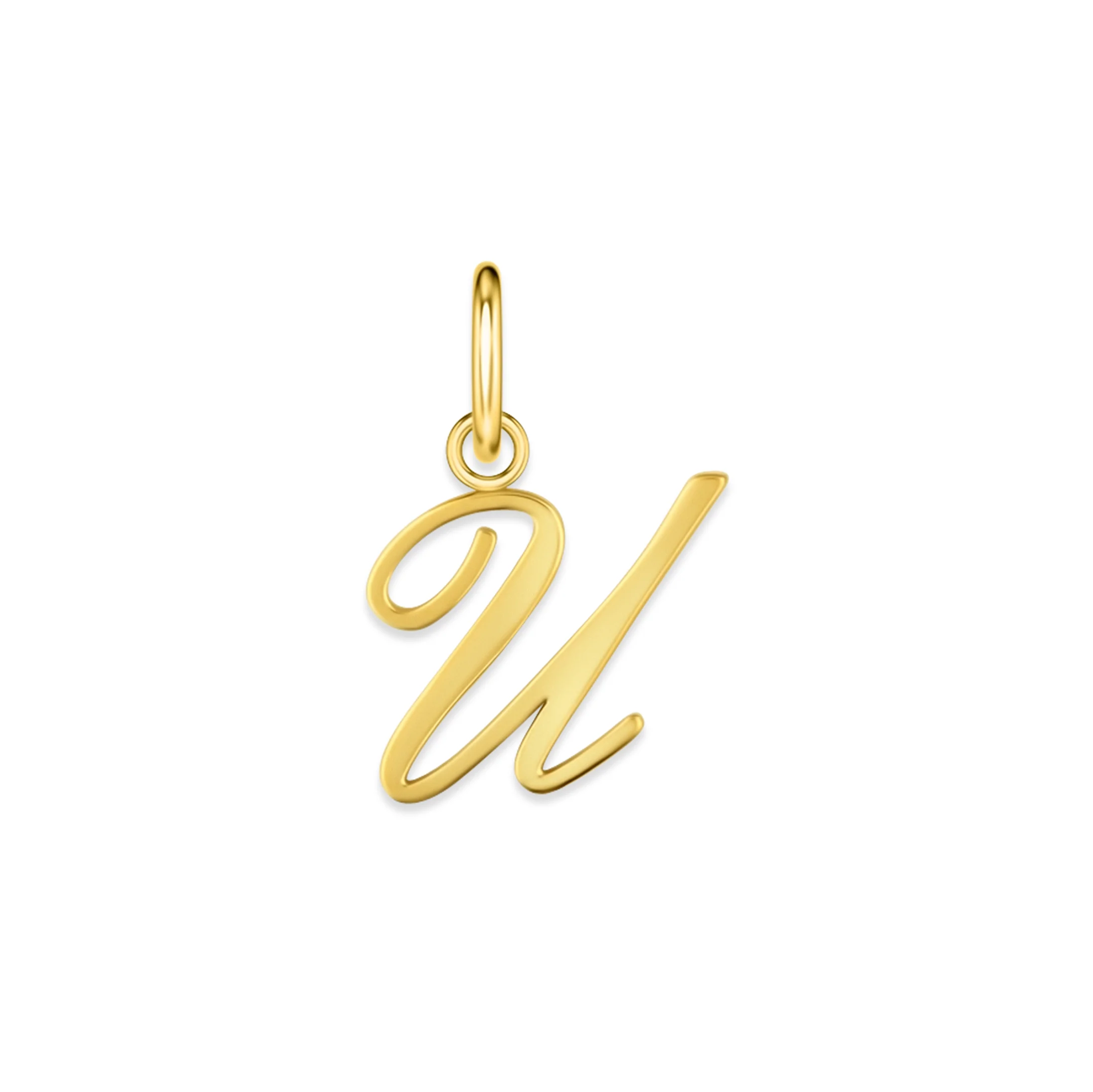 The Cursive Letter Charm - Gold - Image 25