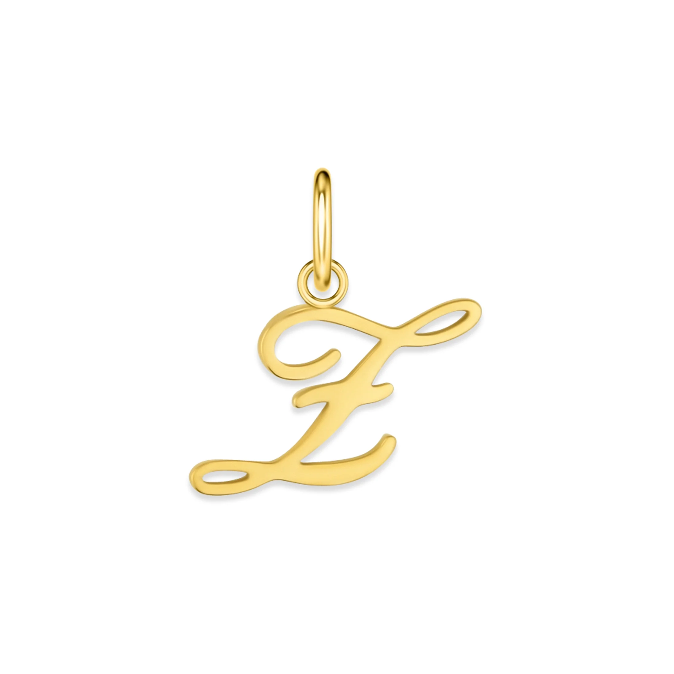 The Cursive Letter Charm - Gold - Image 30