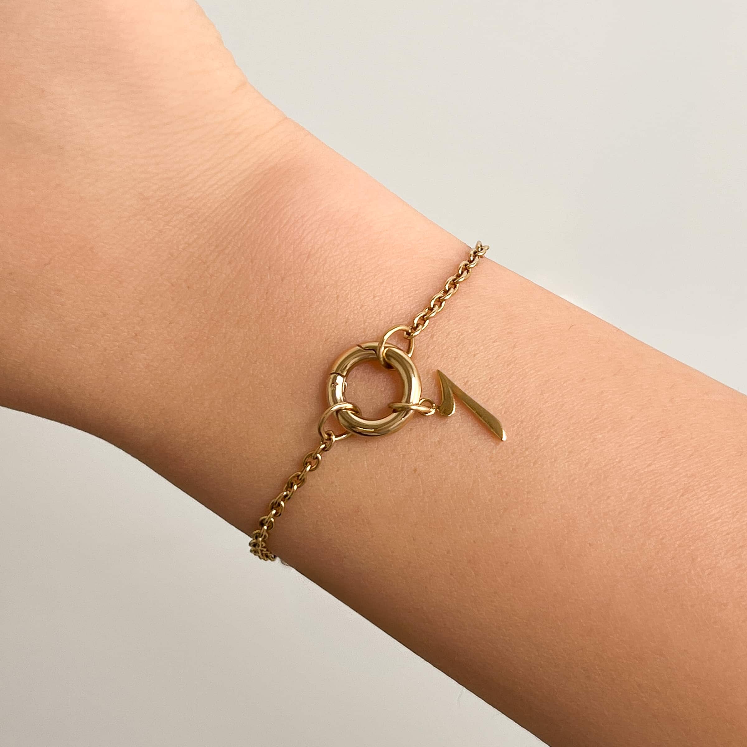 The Number Charm - Gold - Image 5