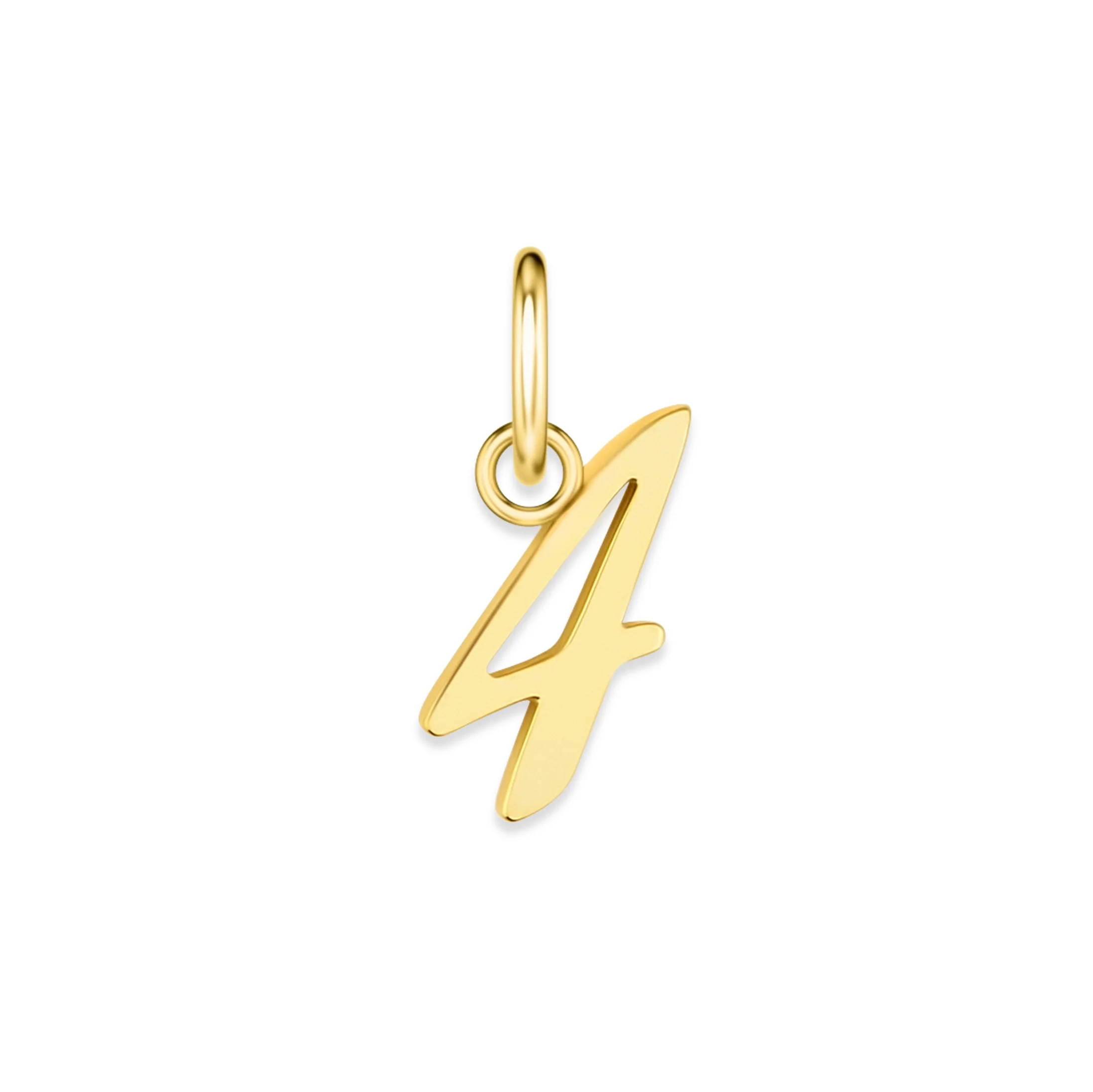 The Number Charm - Gold - Image 9